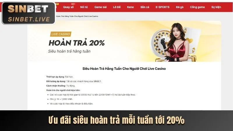 Thưởng nạp tiền bắn cá